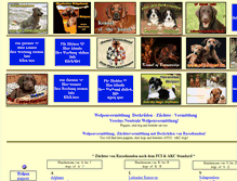 Tablet Screenshot of dog-welpen.de